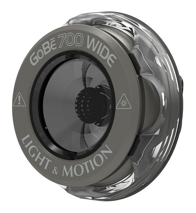Головка фонаря Light and Motion GoBe 700 Wide
